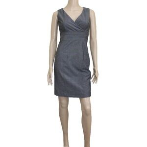 H&M Modern Classic Gray sleeveless size 8 career dress